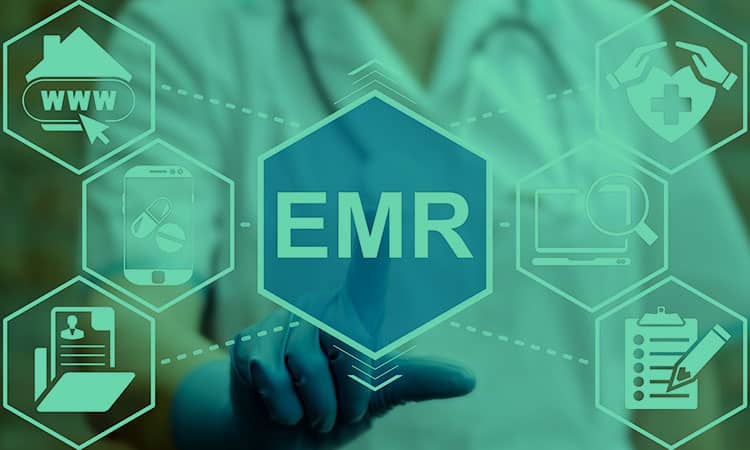 အီလက်ထရွန်နစ်ဆေးဘက်ဆိုင်ရာမှတ်တမ်း (EMR)