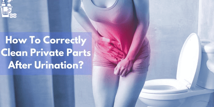 Learn the proper technique to clean your private parts after urination.